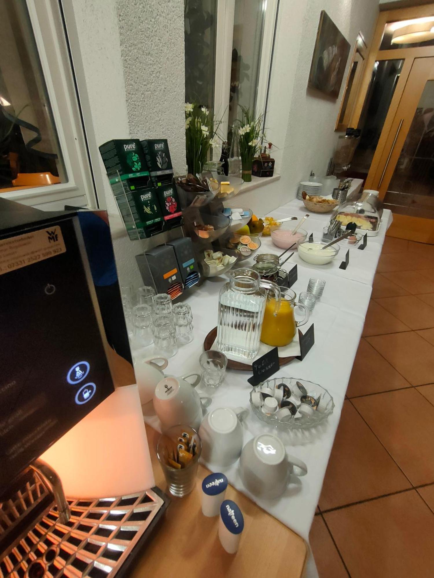 Berghofstueble Obermarchtal Hotel Bagian luar foto